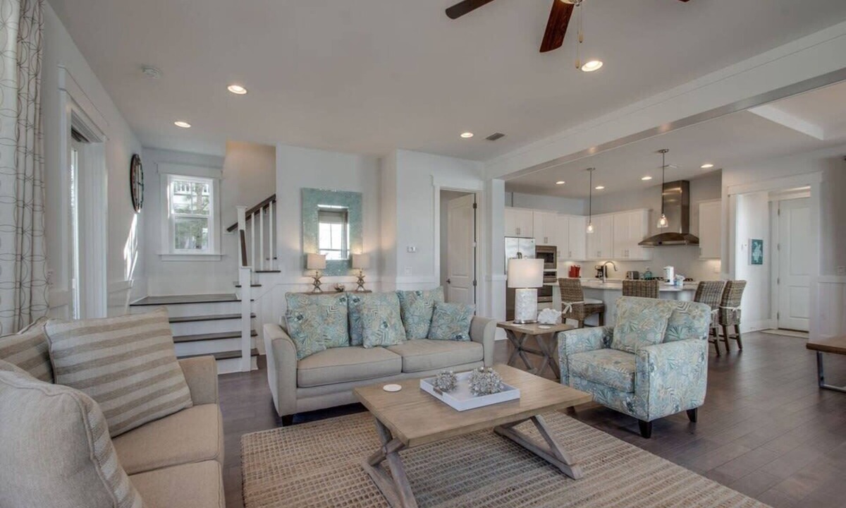 Santa Rosa Beach House | 1,998 SqFt! 3 Bikes! Walk/Bike to the Pool & Beach! Snowbirds Welcome! Sundance at NatureWalk on 30A