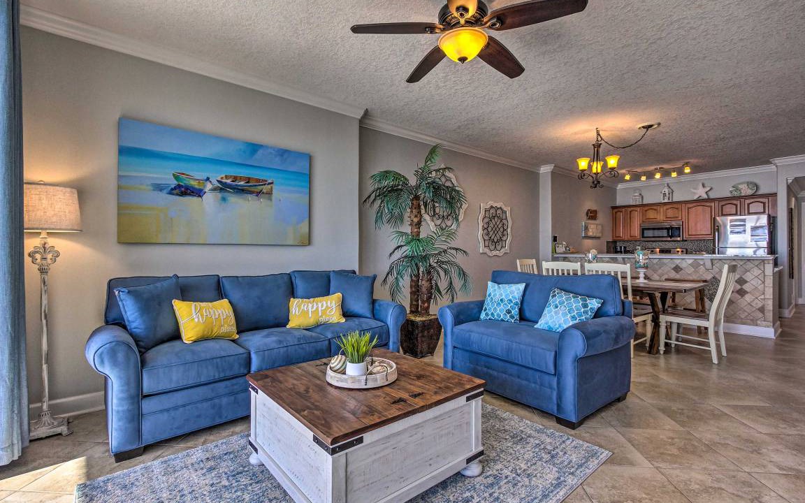 Panama City Beach Apartment | 106 m² Apartment ∙ 2 bedrooms ∙ 6 guests