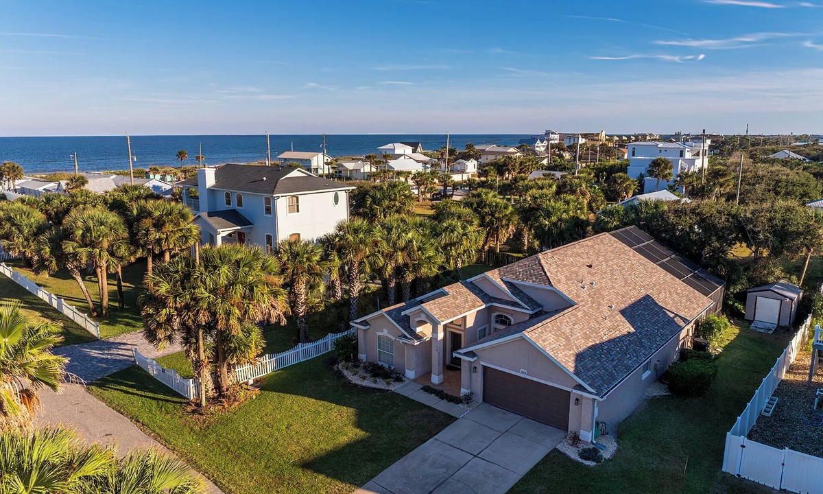 Vilano Beach House | 2 Homes 2 Pools Ocean Views Across from Vilano Beach Sleeps 21