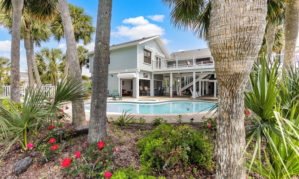 Jamaica Beach House | 22 Palms: Canalfront Home with Pool, Kayaks & Beach Toys