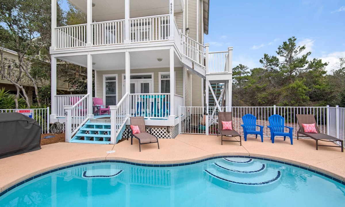 Dune Allen Beach House | 30A 5 Minute Walk to Beach/Private Heated Pool/View/Family Vacation