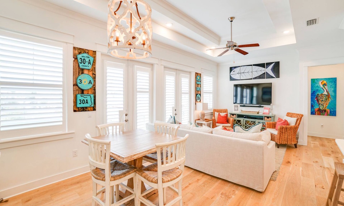 Panama City Beach House | 30A Cake by the Ocean - Dog Friendly - Free Golf Each Day - 2 Pools, Sleeps 6