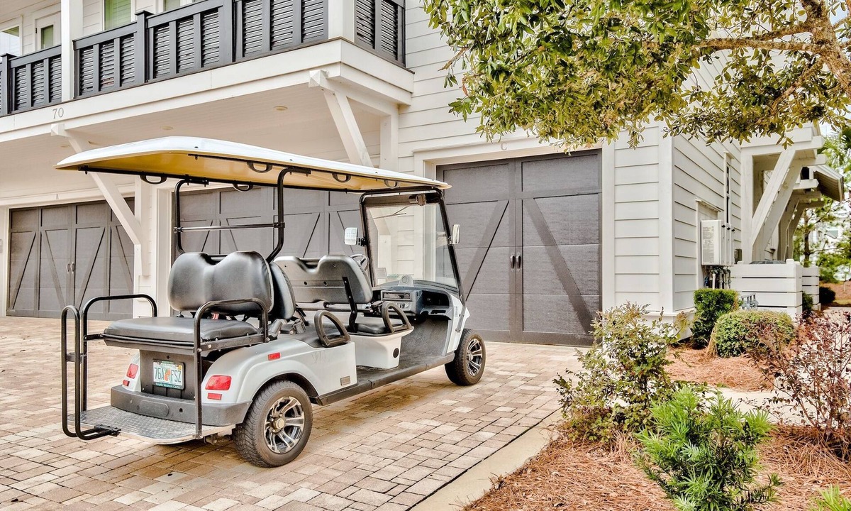 Panama City Beach House | 30A Prominence ~ Golf Cart 6-Seat ~ Community Pool