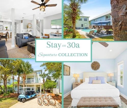 Village of Sugar Beach House | 30a Shell Yeah! by Stay on 30a- Golf Cart-Bikes!