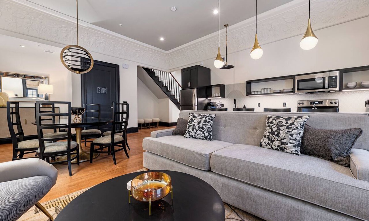 Central Business District Hotel | 4BR 2-Story Historic Space Steps from French Quarter | The Mayfair