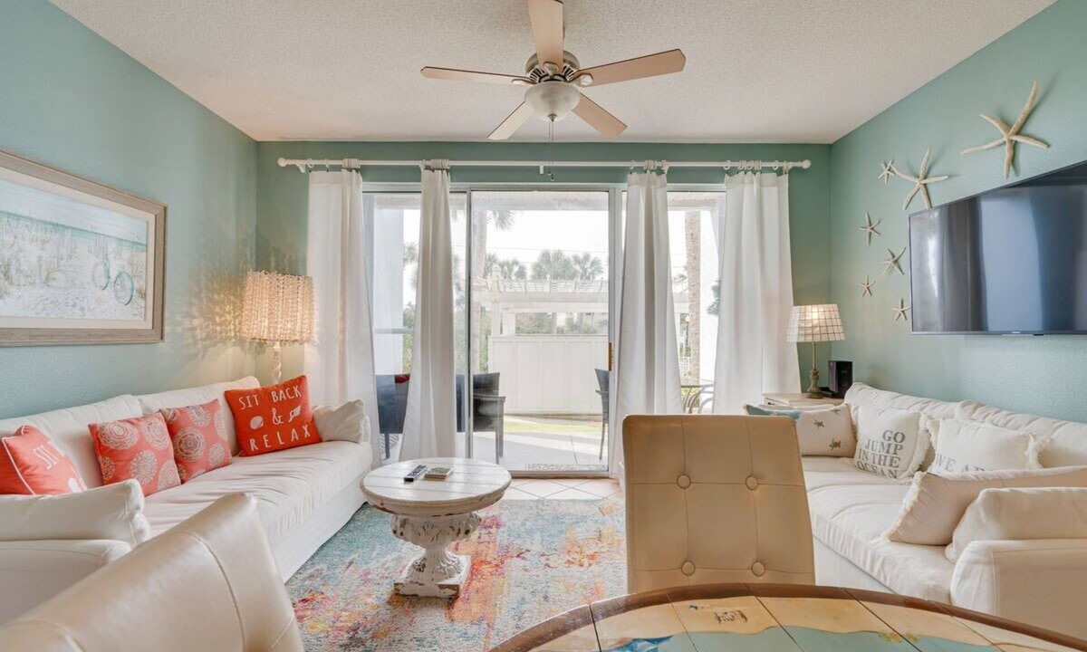 Gulf Place Condo | 500 Ft from Beach! 3 Pools (1 Seasonally Heated)! Ground Floor Condo! ~ Cabana 1