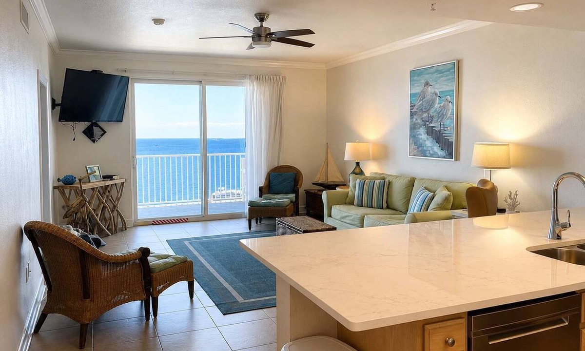 Ono Island Condo | 7th Floor Waterfront Harbor Pointe Retreat