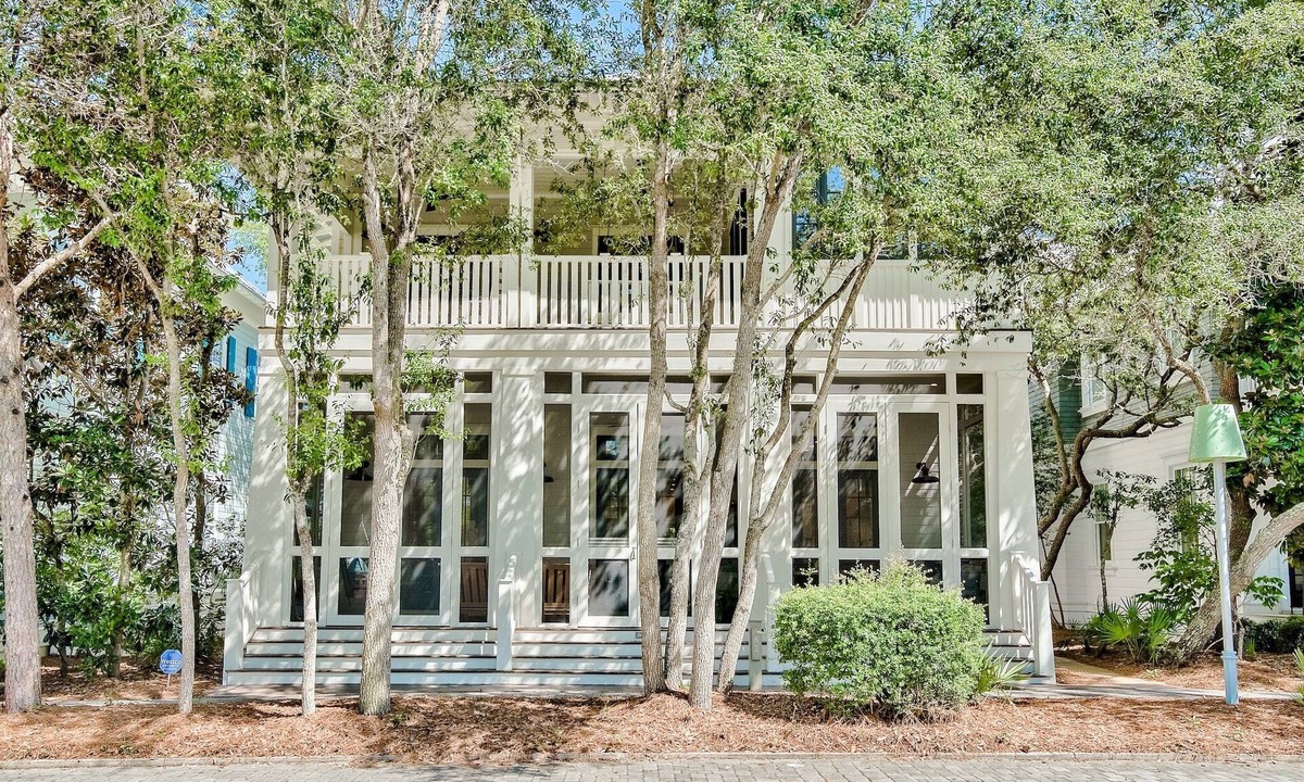 Gulf District House | 82Watercolor Blvd 5800sq.ft. 7bed/7.5B Location! 200 yards to Beach Club!
