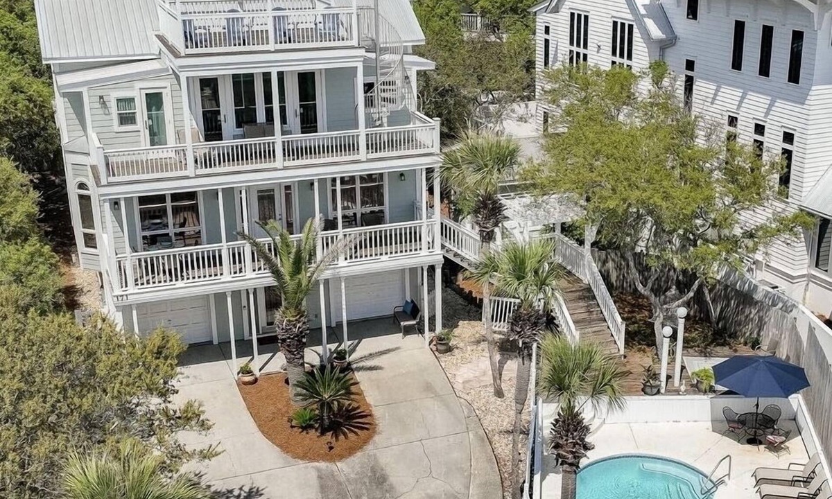 Inlet Beach House | Amazing Gulf View, Large Private Pool & Beach House,2 owner suites; Walk 2 Beach