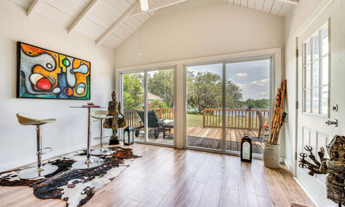 Fedhaven Cottage | Artsy Bungalow on St Anne Lake: Pool, Dock & Deck