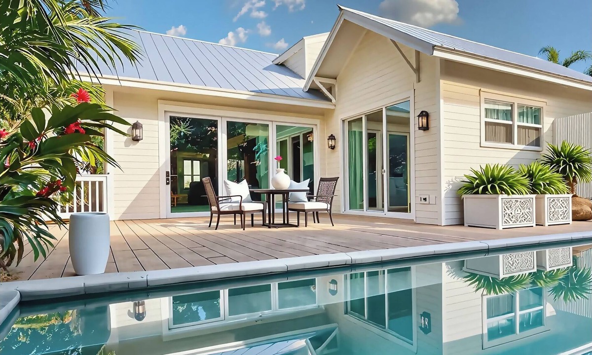White Street Gallery District Villa | AZURE KEY WEST - Stunning New Home with Heated Pool - 4 Bedrooms Available