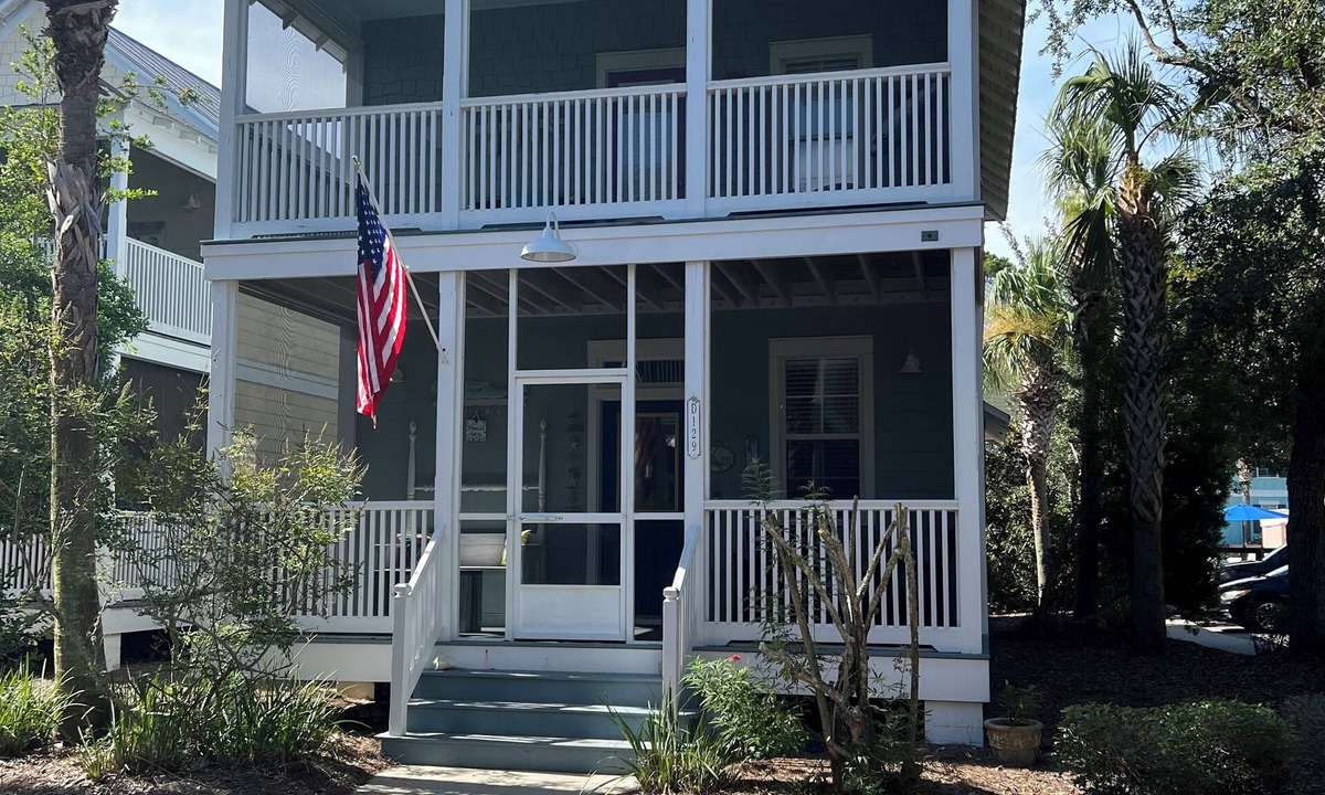 Port St. Joe Cottage | Barefoot Cottages D129 - 3BR/3.5BA - Steps from Pool - Screened Porches