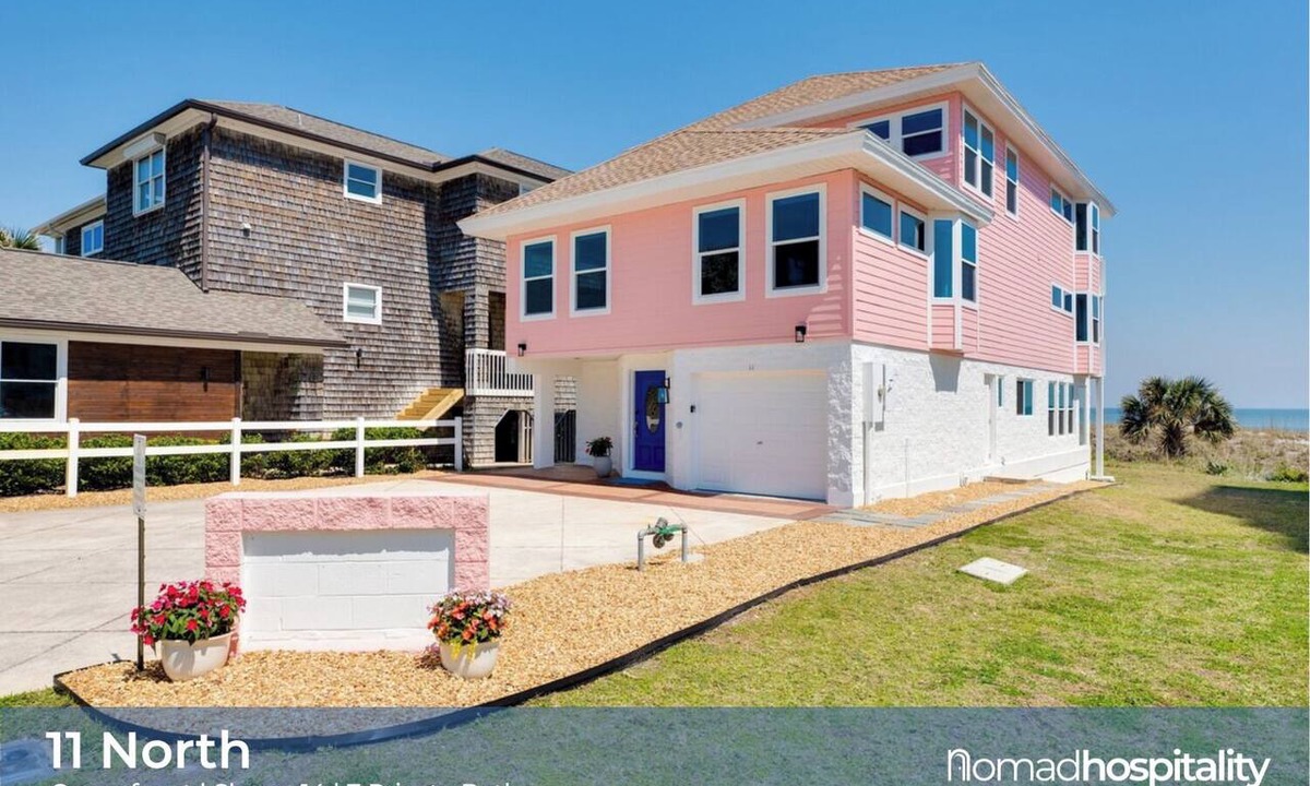 Jacksonville Beach House | Be a Nomad | Stunning Oceanfront 7-bedroom Home