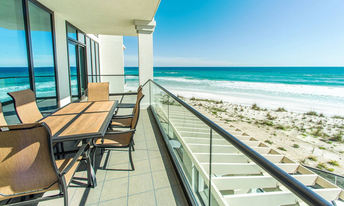 Santa Rosa Beach Condo | Beachfront Balcony~Gulf Views~Gulf Front Pool~Luxury in 30A~Costa Blanca 202