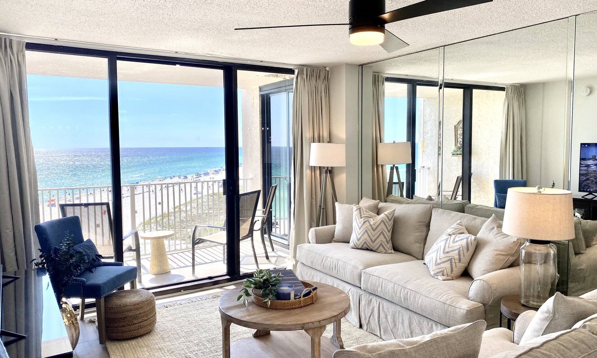 Gulf Lagoon Beach Condo | Beachfront Oasis -2 Bedroom, 2 Bath Family Friendly PCB Condo, Dunes of Panama