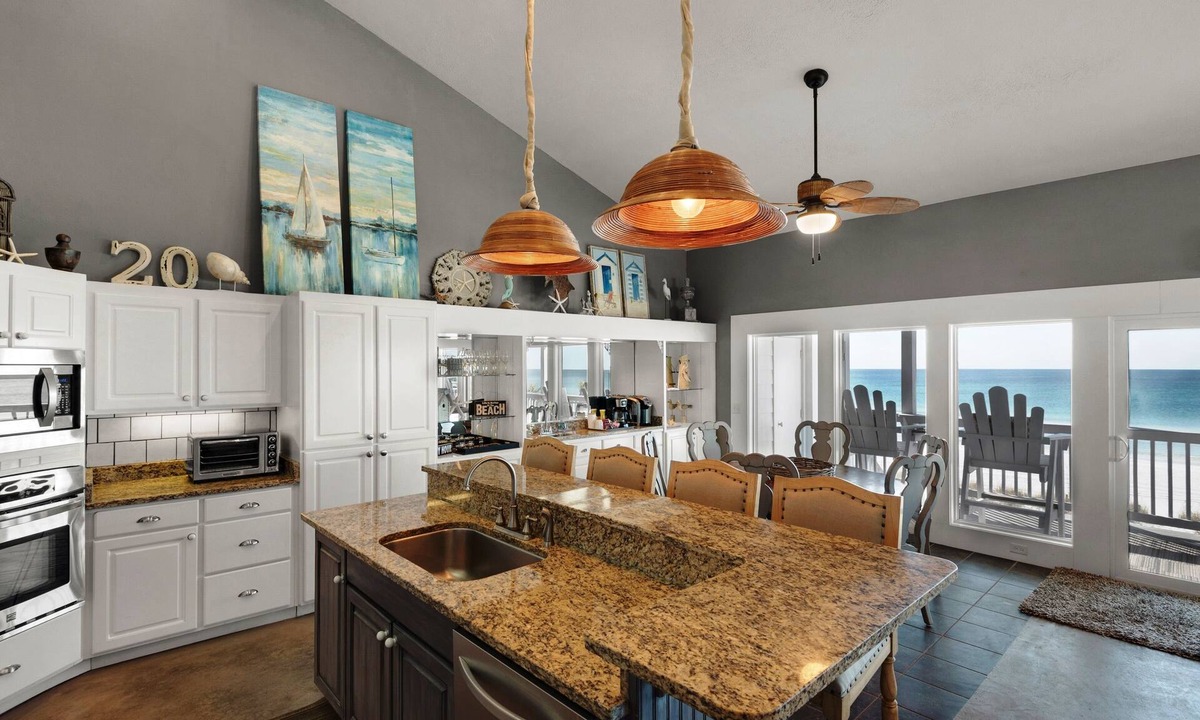 West Panama City Beach Condo | Beautiful Corner (End) Unit with Wrap-Around Balcony and Western Sunset Views