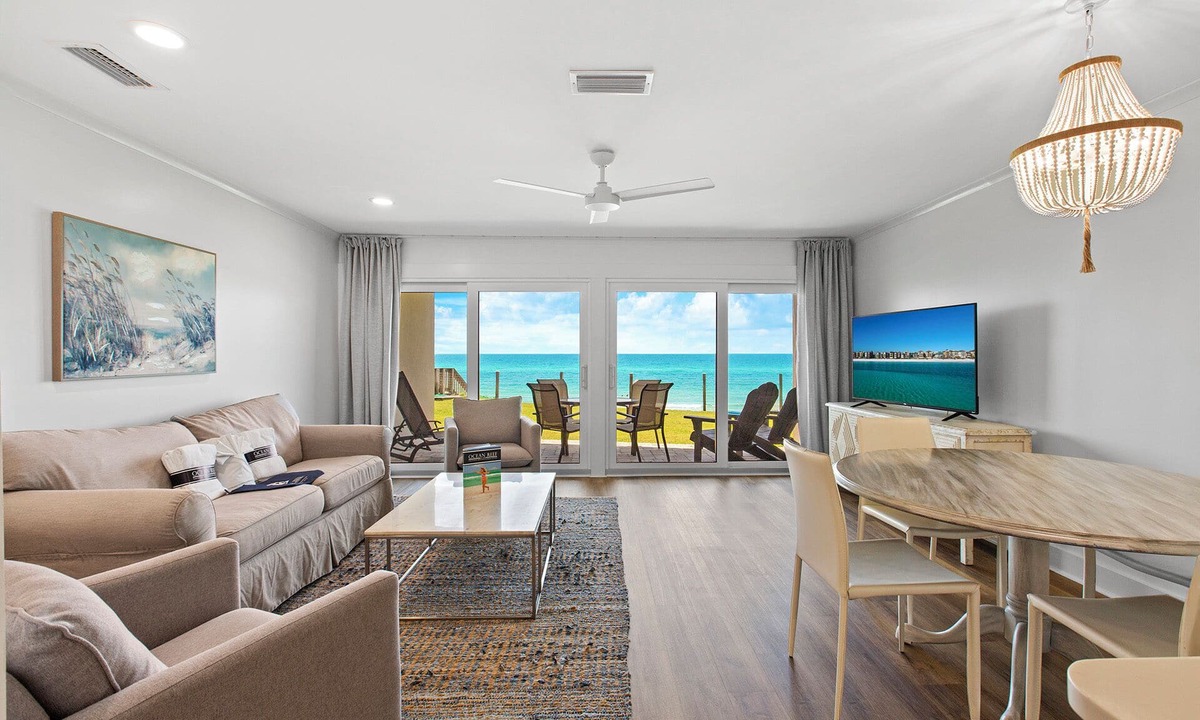 Santa Rosa Beach Condo | Blue Mountain Villas 12 - Gulf Front, Blue Mtn. Beach, 30A!, Prime Location!