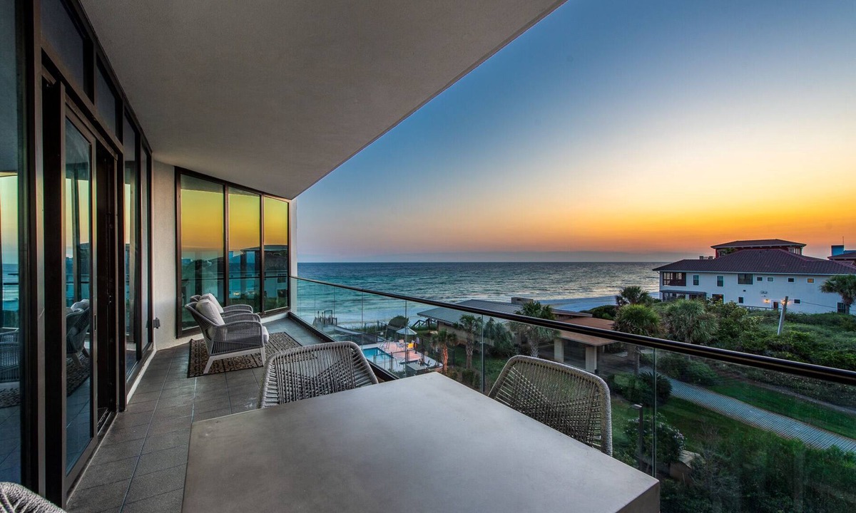 Santa Rosa Beach Condo | Book Now for Holiday Getaways! Gulf Front Condo! Shared Pool! Gulf-front balcony with views!