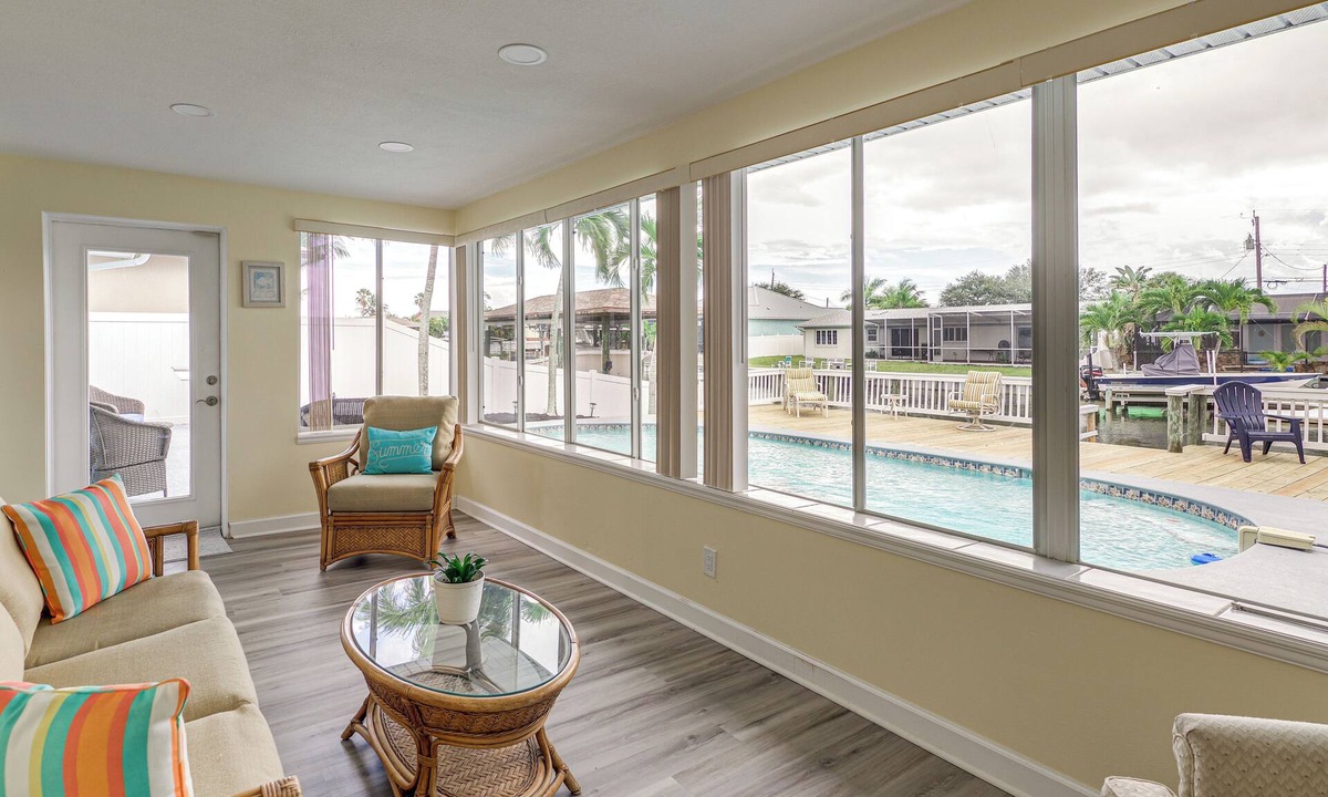 Riviera Isles House | Canal-Front Retreat w/Boat Dock on Merritt Island