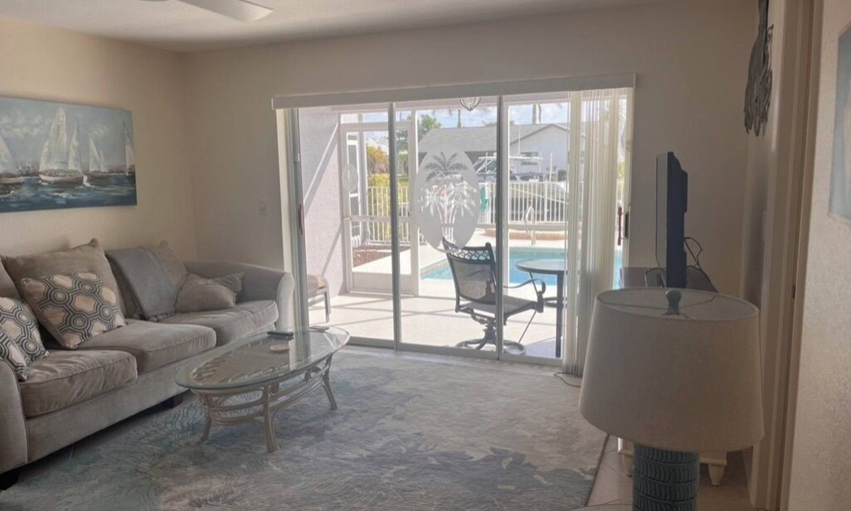 Pelican Condo | Charming 2-bedroom condo with WiFi, in Cape Coral with pool, spa, & water view.