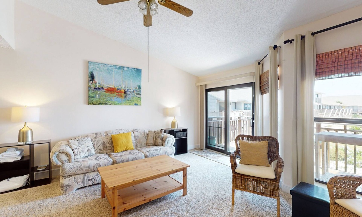 East End House | Comfortable townhome steps from beach with pool access, balcony, & W/D