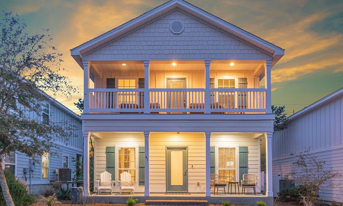 West Panama City Beach House | Cottage charm 3br home Inlet Rosemary Alys Beach 30A/5 Min Walk to the Beach