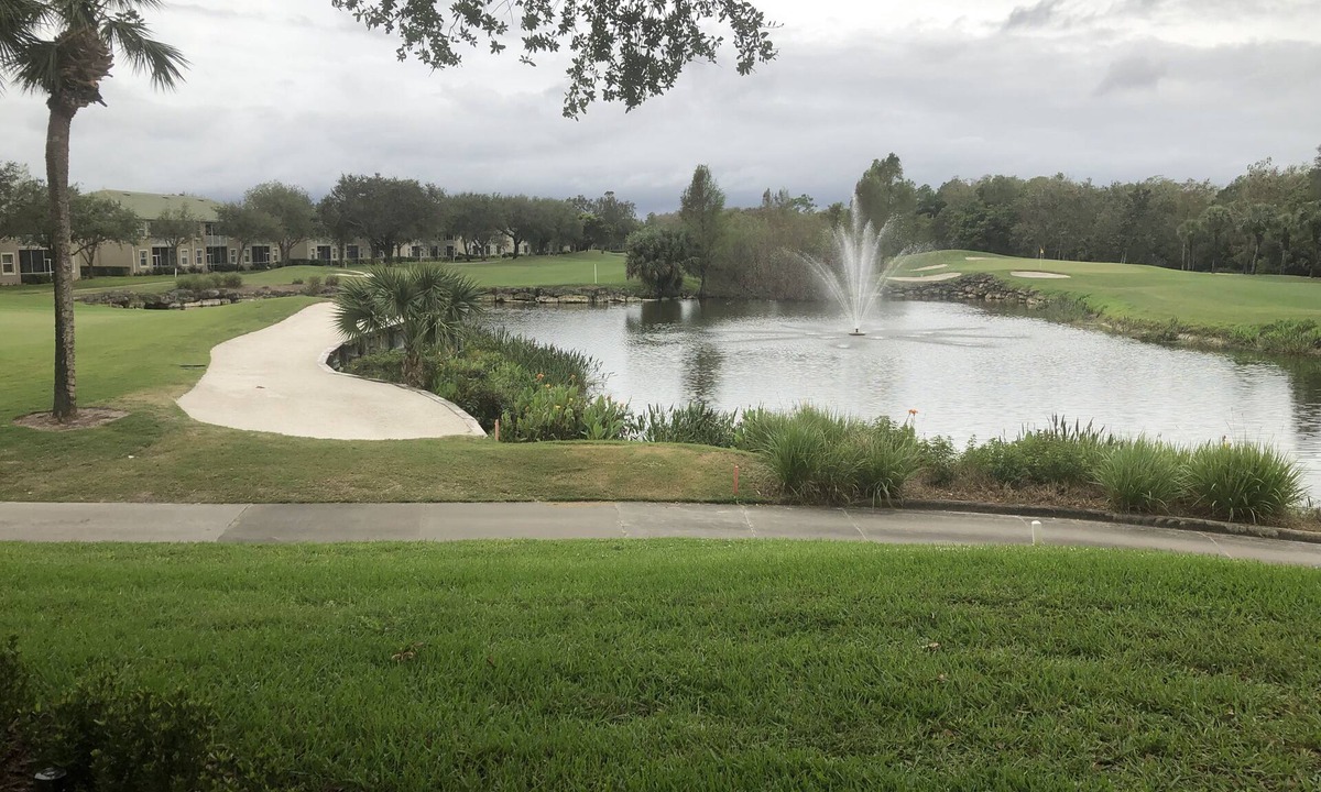 Naples Condo | Cypress Woods Golf and Country Club on 18th tee!