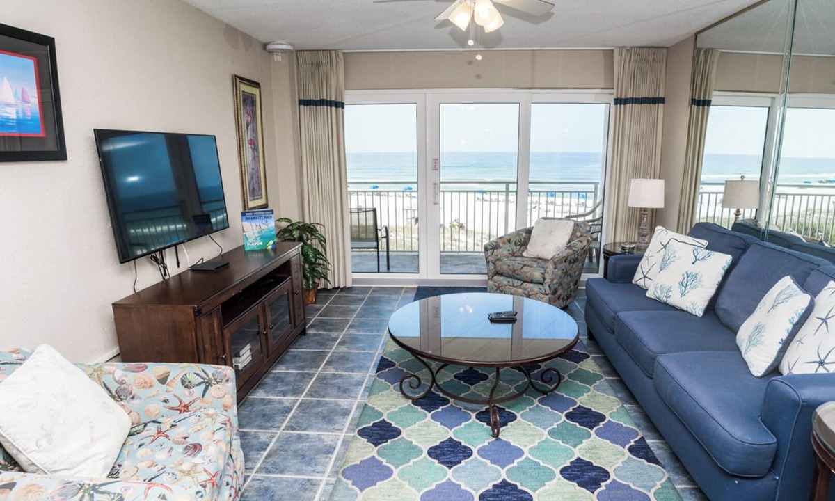 Gulf Lagoon Beach Condo | D204 Low Floor, Direct Gulf Front View