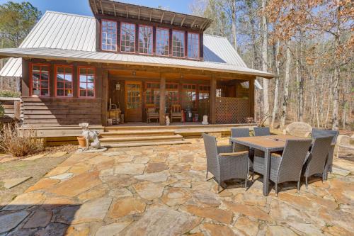 Argo House | Dock, Canoe & Patio: Lakeside Cottage in Alabama