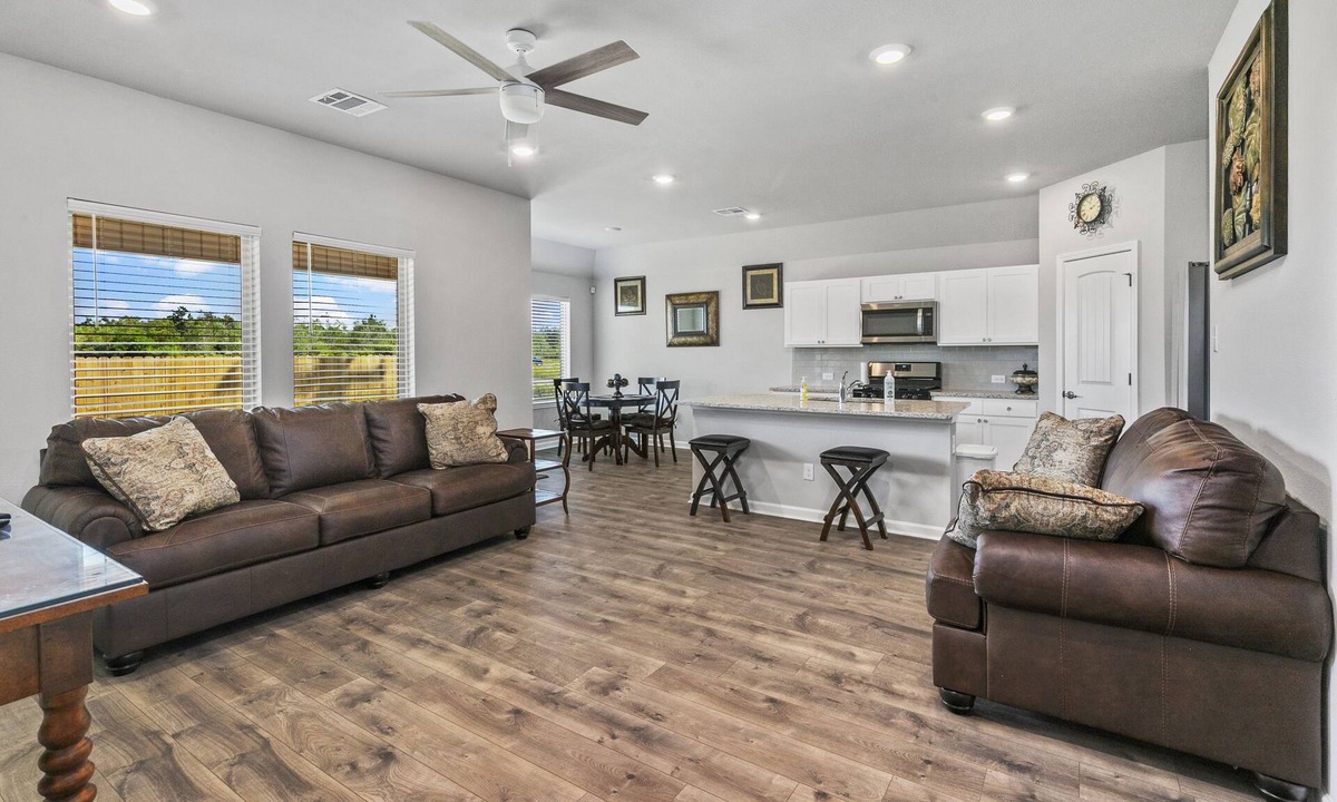 Lake Charles House | Enjoy our spacious home, perfect for families. Relaxing, comfort & convenience.