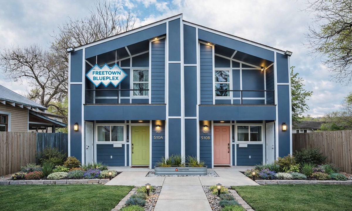Freetown - Port Rico House | Freetown Blueplex Downtown Unit A 2br/2.5ba
