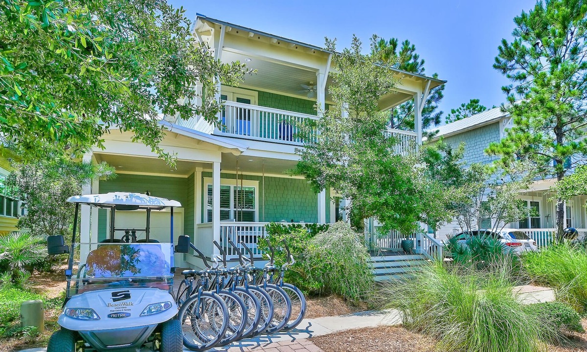 Santa Rosa Beach House | Golf Cart & 6 Bikes! 2 K Suites! Pool & Beach! Dates Available! - Somervilla at NatureWalk on 30A