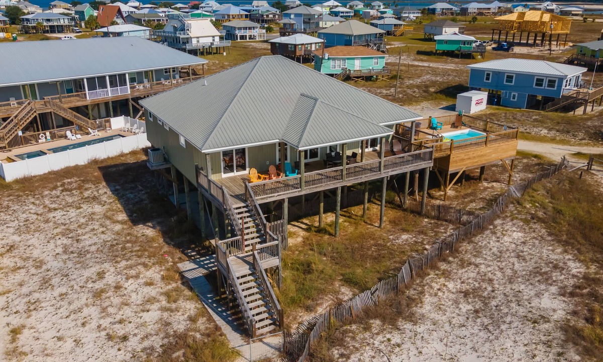 Dauphin Island House | Good Nuff | Short Stay available July 15-18. Pool!