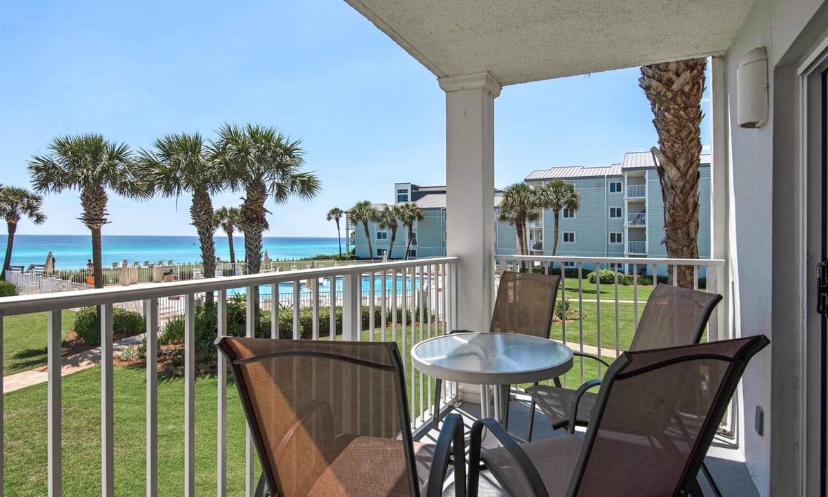 Seacrest Condo | Gulf-front in Seacrest - Pool & Tennis - Sleeps 6 + Free Attraction Tickets!