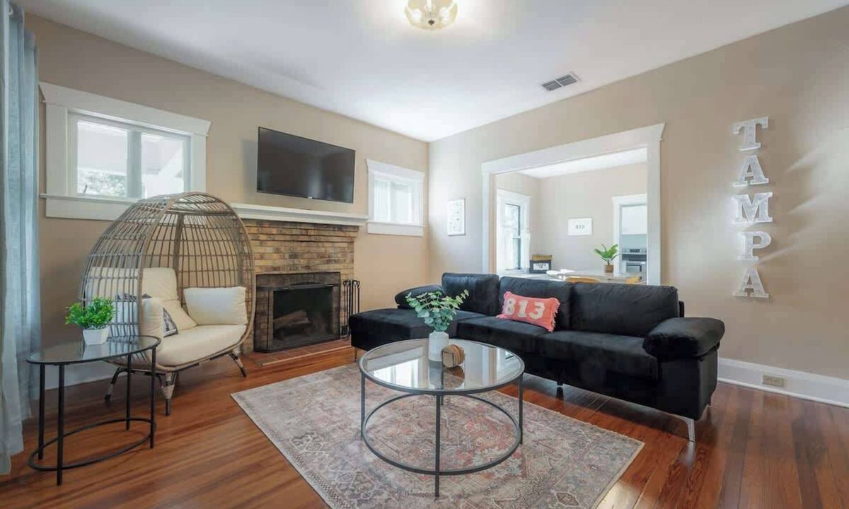 Seminole Heights House | Historic Bungalow w/Game Room by Downtown Tampa!