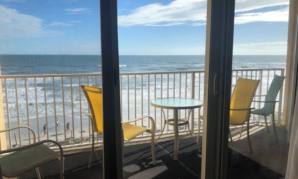New Smyrna Beach Condo | July 4th SPECIAL! Best of Both Worlds! Direct Ocean Front and Flagler Ave!