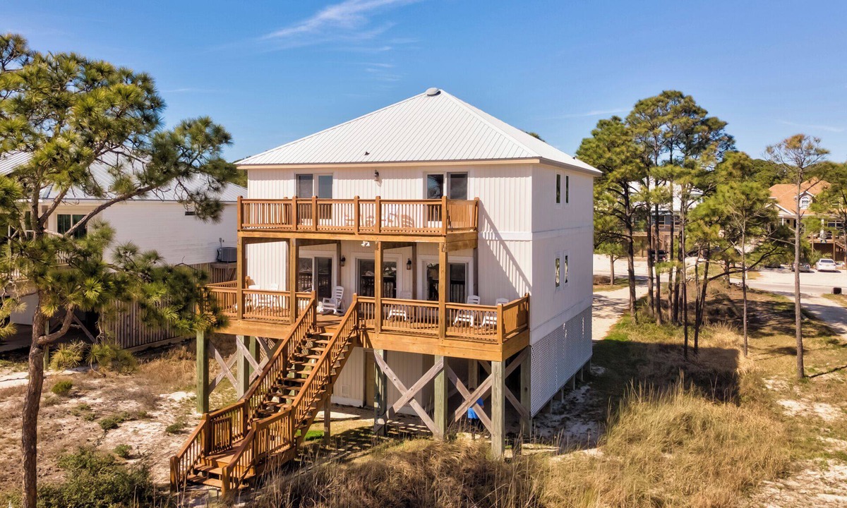 Audubon Place House | JUNE SAVINGS! Dauphin on the Gulf, Beachfront, 5/4.5, Sleep 12
