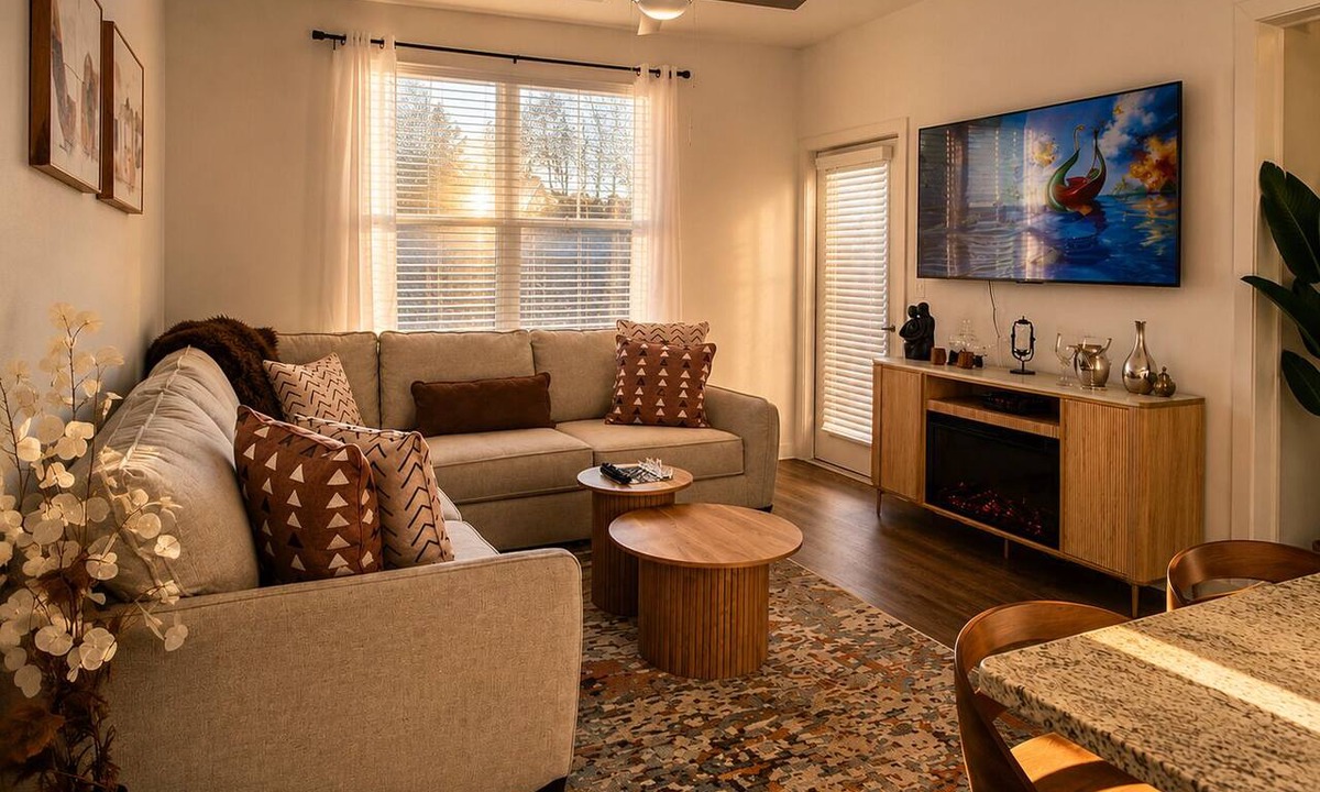 Northside Apartment | King Bed + Saltwater Pool, 8 Min to Airport