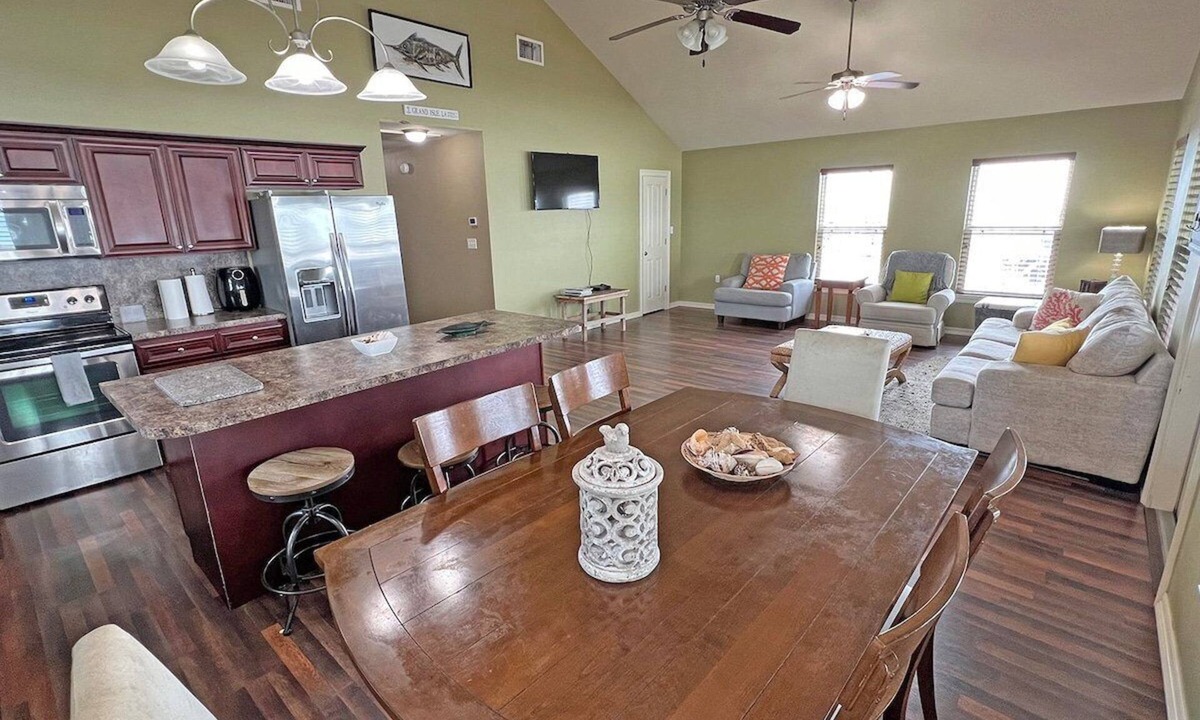 Golden Meadow House | Knot Workin - Boat Access - Island Realty