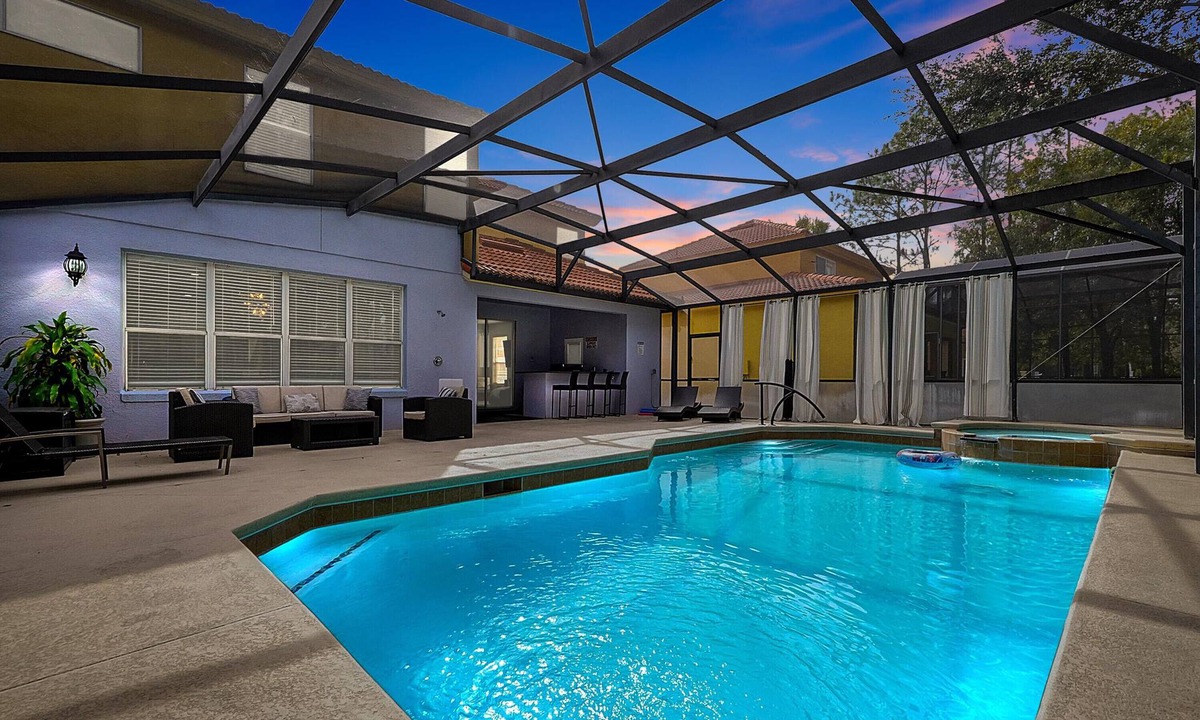 Watersong Villa | Last Minute Disney Getaway! Private Pool, Hot Tub & Game Room. Book Now! #128323