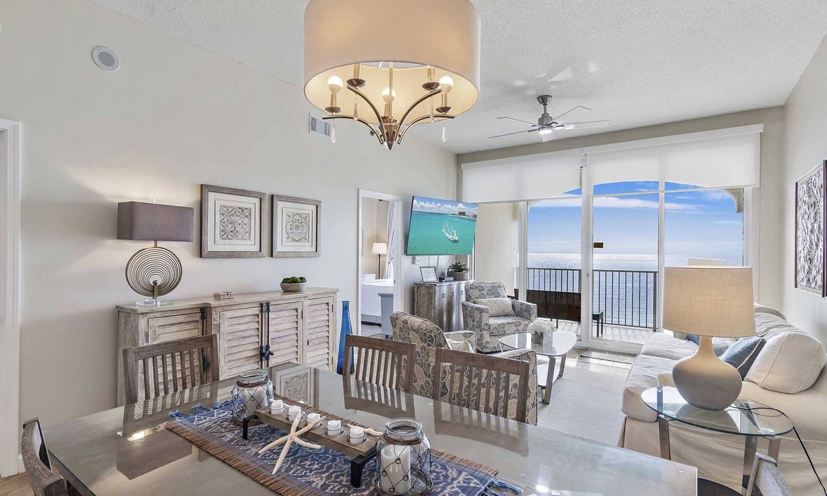 Fort Walton Beach - Destin Condo | Leeward Key 1203 2/2 Top Floor View for Miles, Beach Service, Renovated
