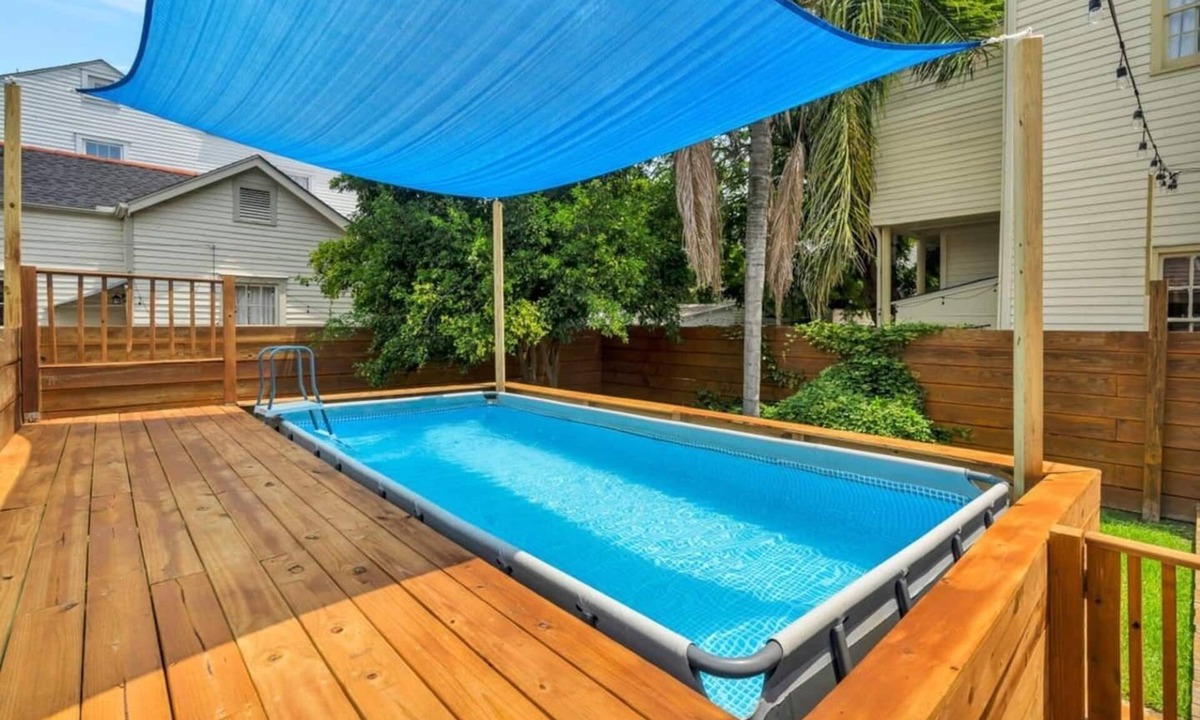 Uptown Historic District Apartment | Luxe 3BR on Magazine St with private pool & patio. Sleeps 6, walk to cafés, near FQ & Superdome.
