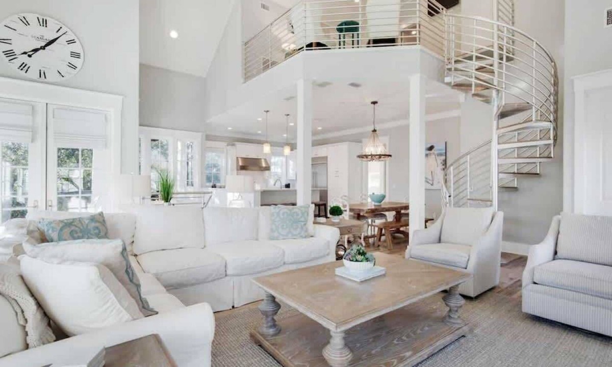 Inlet Beach House | Luxe Resort-Style Home Steps from Beach and Pool