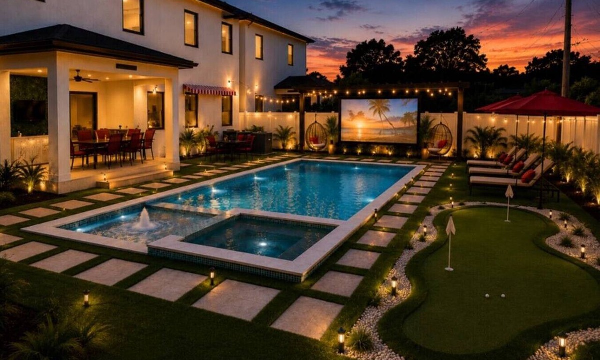 Tampa House | Luxe Villa Pool&Spa Sauna Games Sleeps 20+