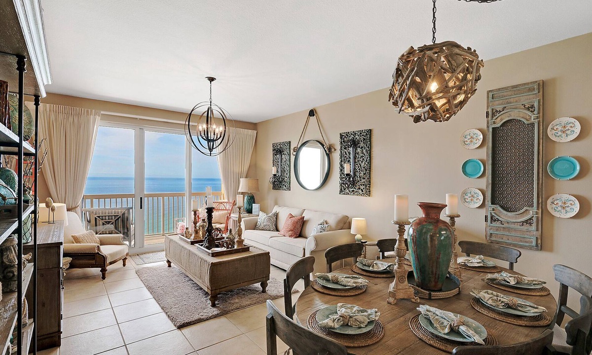 Panama City Beach Condo | LUXURIOUS Calypso Condo Nicer than rest-Private Parking space! Beach Chairs! +