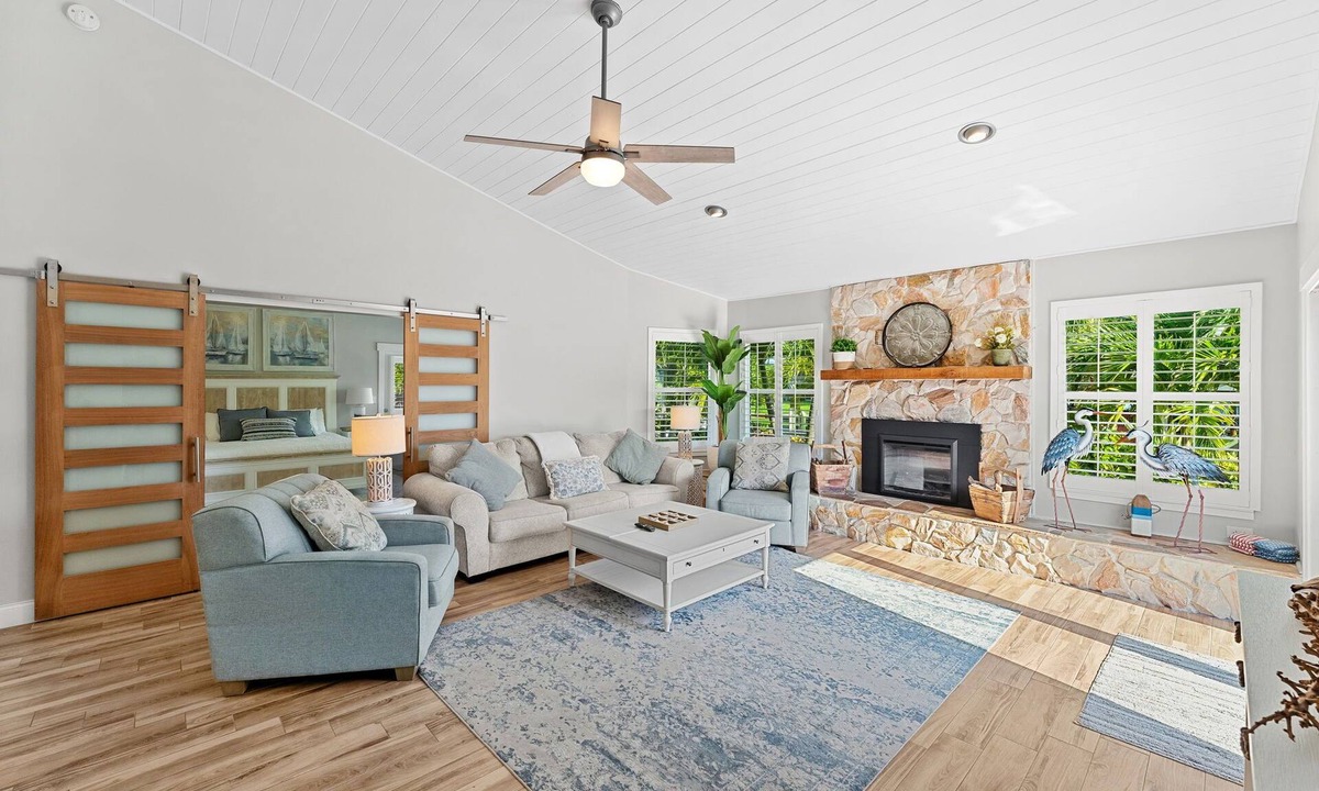 Convair Cove House | Luxury Waterfront Oasis w/Saltwater Pool, Boat Dock & Fire Pit! 🌊