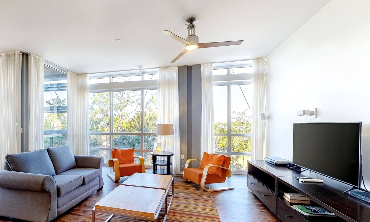 Port St. Joe Condo | Mid-Century Modern Condo with Shared Pool, High-Speed WiFi, & Easy Beach Access