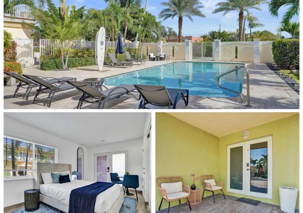 Mango Groves Apartment | Modern Lake Worth Suite w Patio and Pool