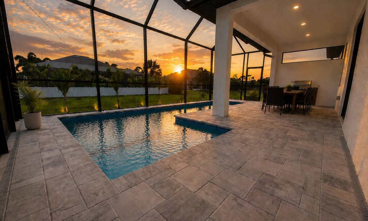 Pine Valley House | Modern oasis in the heart of southwest Florida - In-ground heated pool