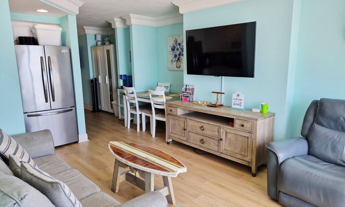 Ortona Park Condo | Modern Oceanfront Condo Daytona Beach Resort